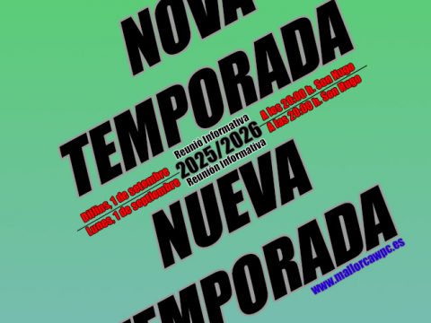 REUNIÓN INFORMATIVA TEMP. 25/26